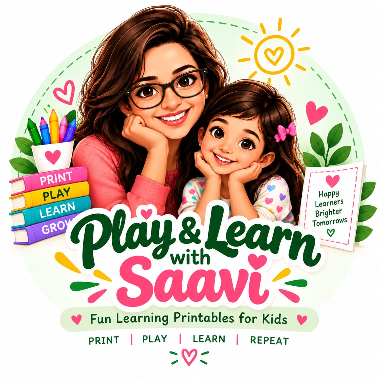 Play & Learn with Saavi logo